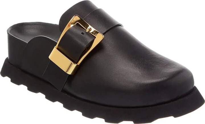 Leather Mule