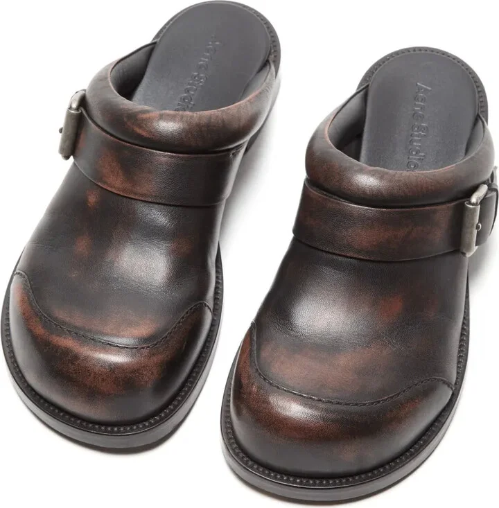Leather Mules - Image 2