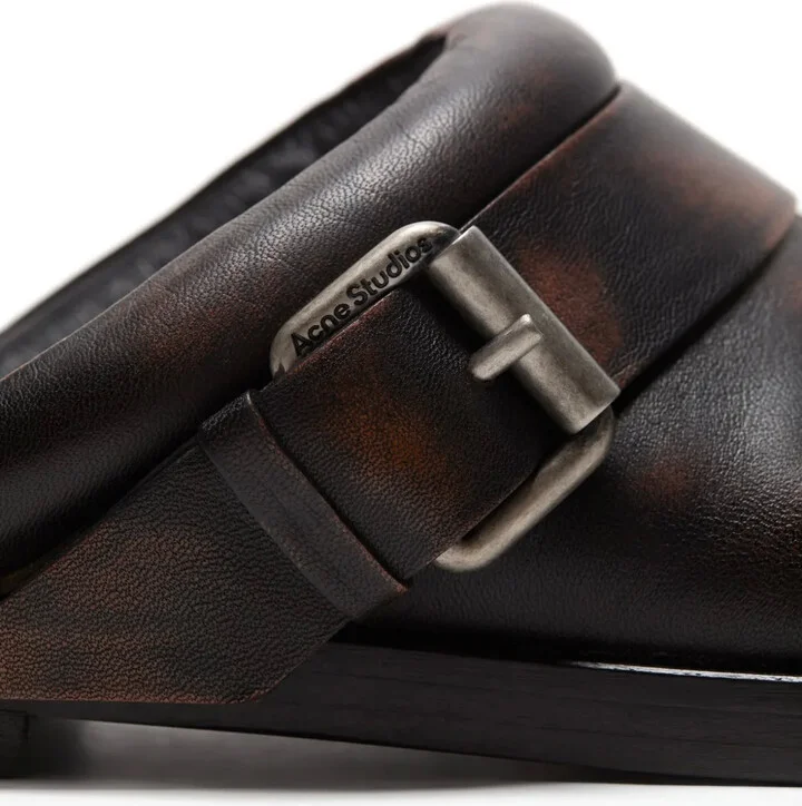 Leather Mules - Image 3