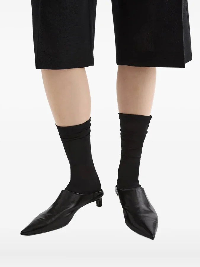 Leather Mules - Image 5