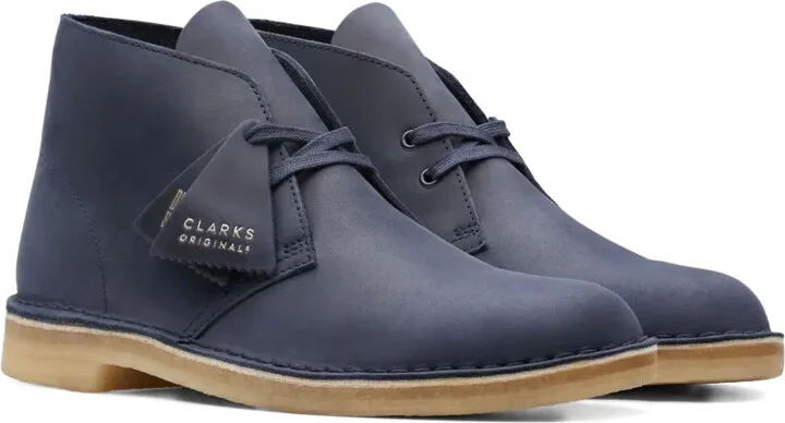 Leather "Navy" desert boots - Image 2