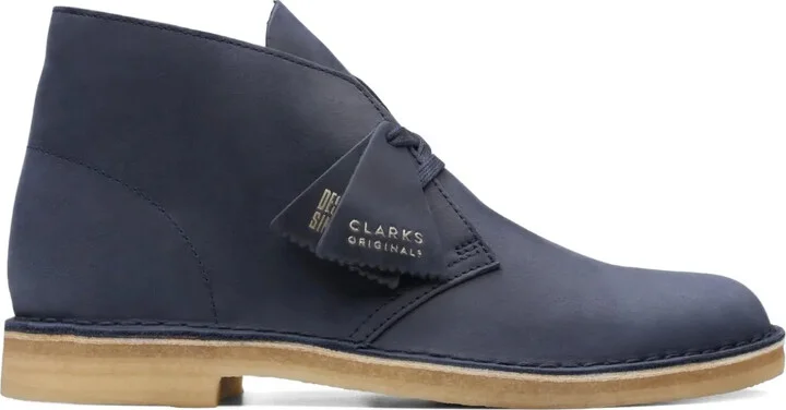 Leather "Navy" desert boots