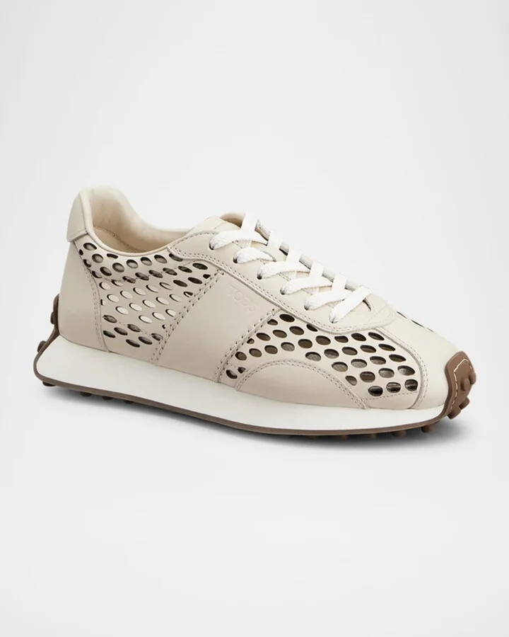 Leather Net Sport Active Sneakers - Image 3
