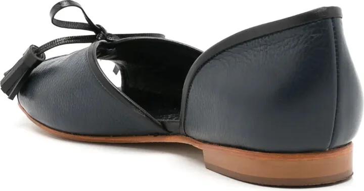 leather Norway flat sandals - Image 3