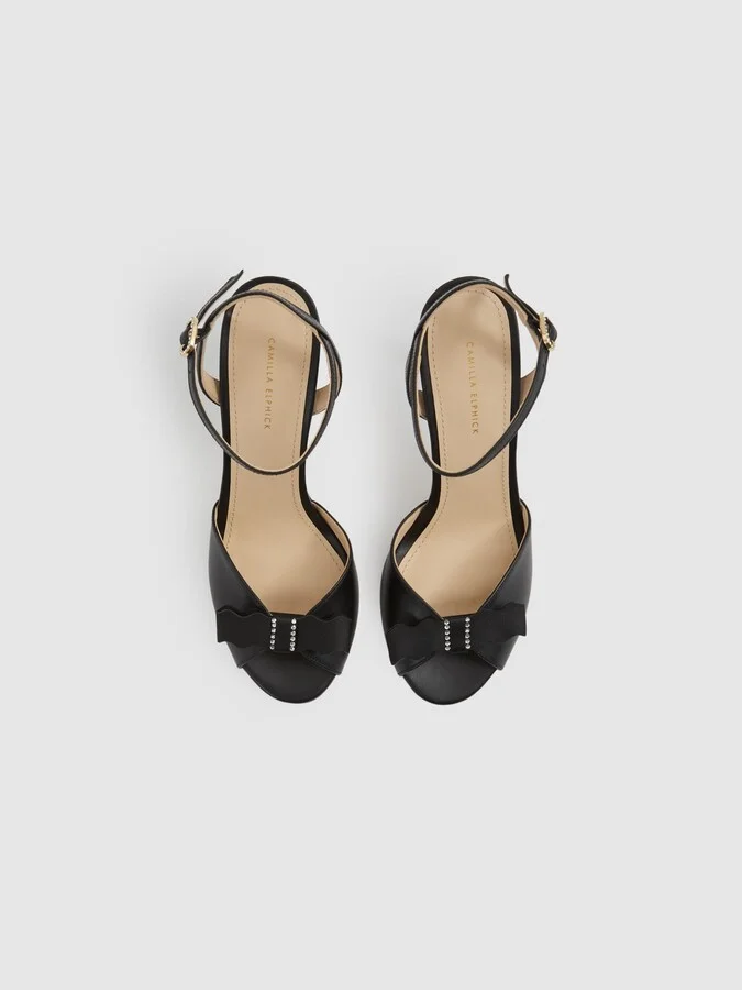 Leather Open-toe Heels - Image 2