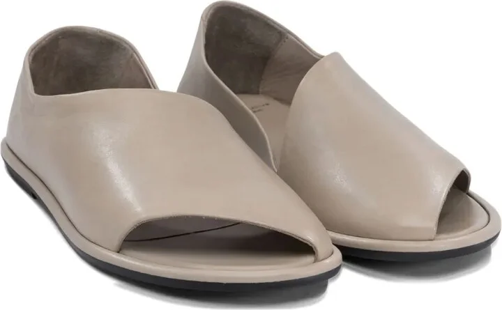 Leather Open-Toe Pumps - Image 2