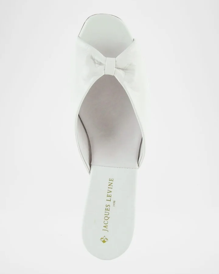 Leather Open-Toe Slippers - Image 4