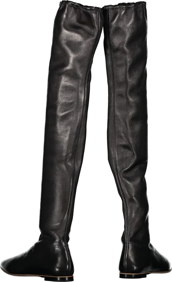 Leather Over-the-knee Boots - Image 4