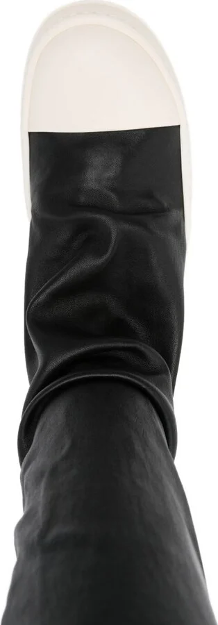 Leather Over-The-Knee Sneakers - Image 4