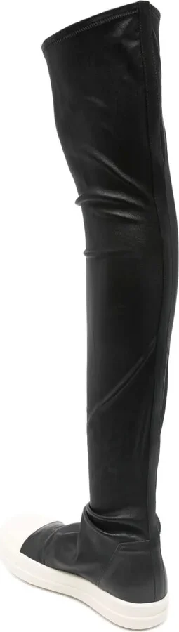 Leather Over-The-Knee Sneakers - Image 3
