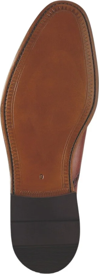 Leather Oxford Brogue Shoes - Image 10