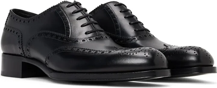 leather Oxford shoes - Image 2