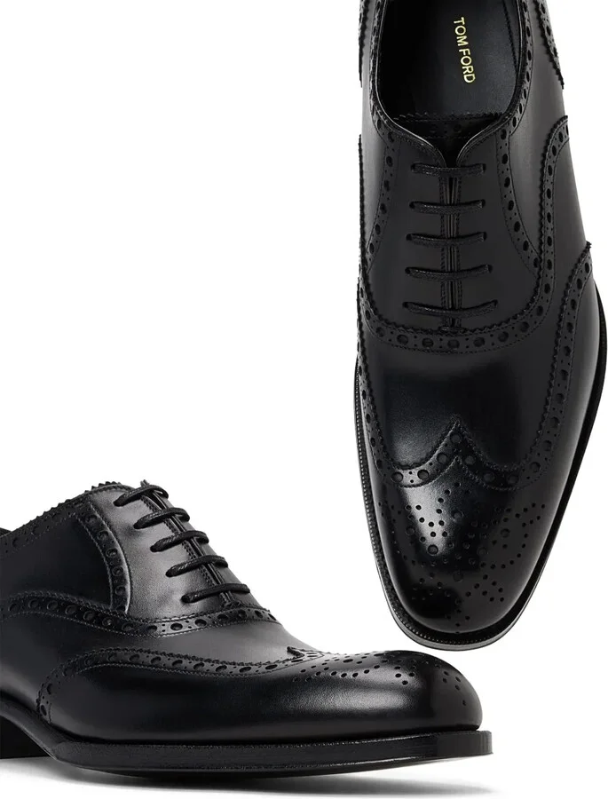 leather Oxford shoes - Image 4