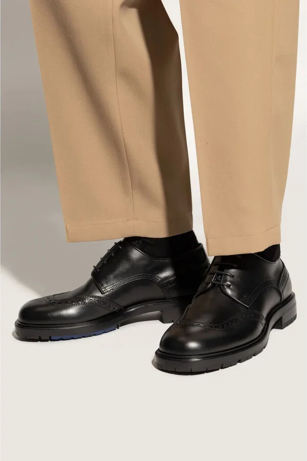Leather Oxford Shoes - Image 2