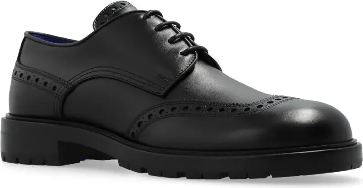Leather Oxford Shoes - Image 4