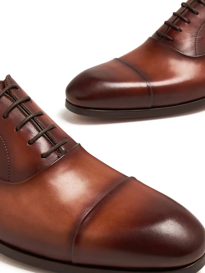 leather Oxford shoes - Image 2
