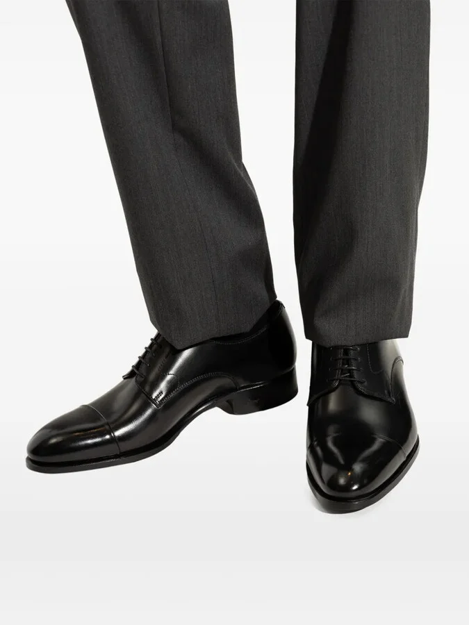 leather Oxford shoes - Image 5