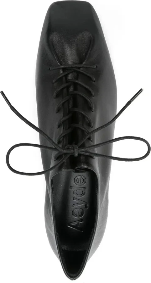 Leather Oxford Shoes - Image 4