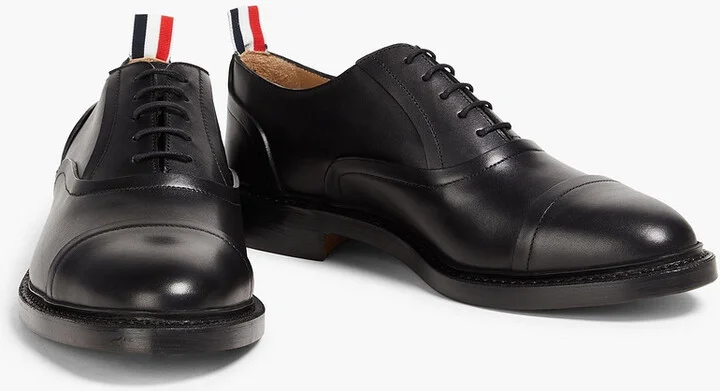 Leather Oxford shoes - Image 2