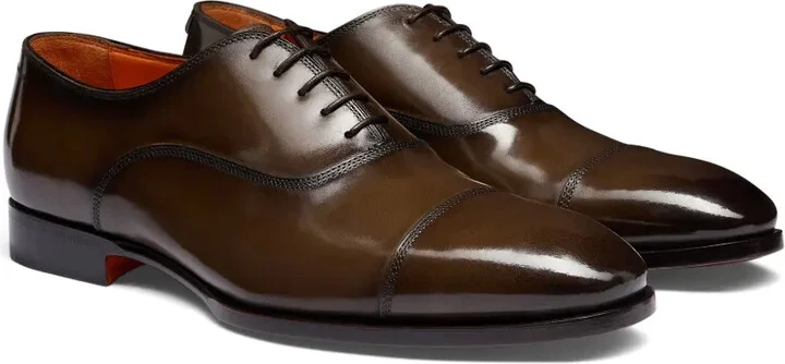 leather Oxford shoes - Image 2