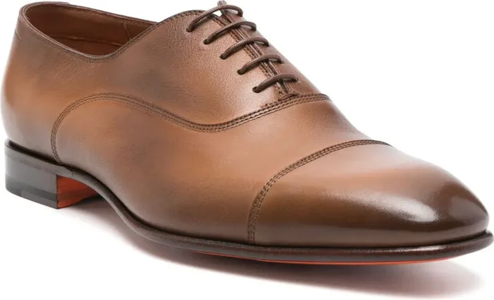 leather Oxford shoes - Image 2