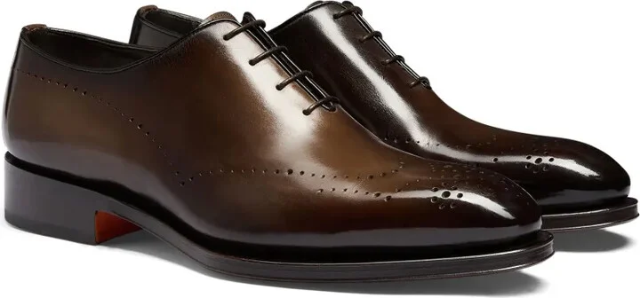 leather Oxford shoes - Image 2