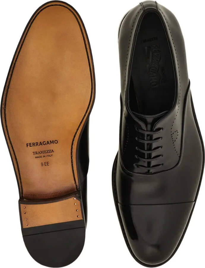 Leather Oxford Shoes - Image 4
