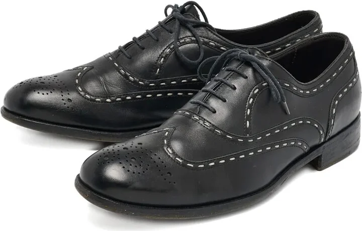 leather Oxford shoes - Image 2