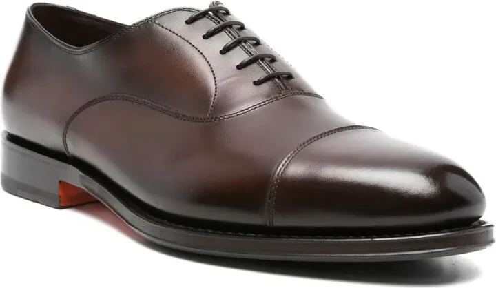 leather Oxford shoes - Image 2