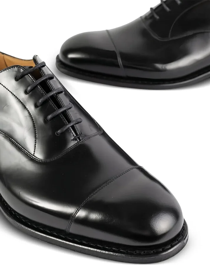 Leather Oxford Shoes - Image 3