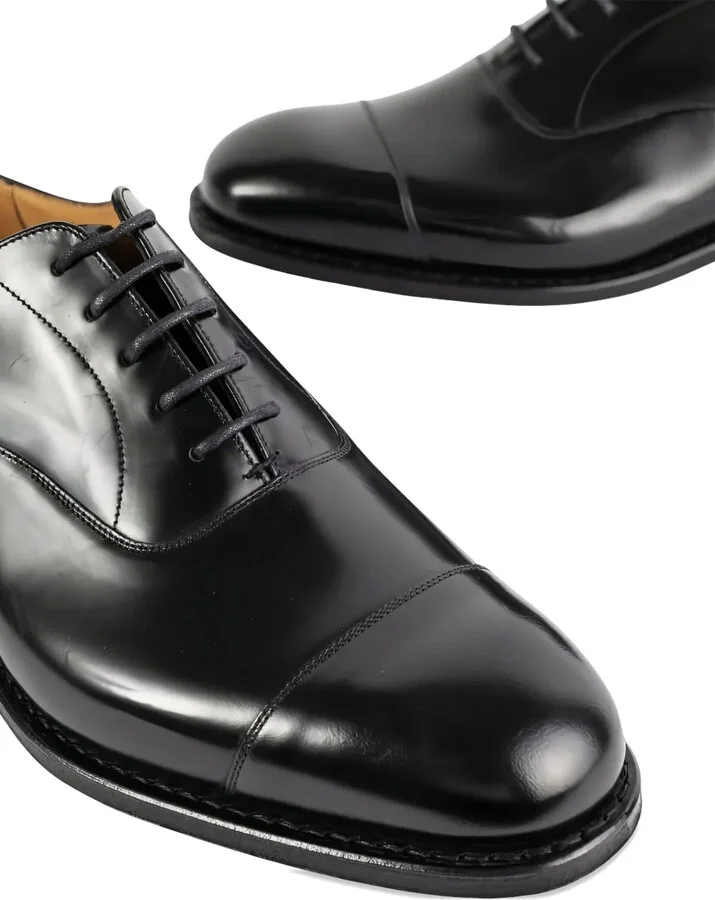 Leather Oxford Shoes - Image 4