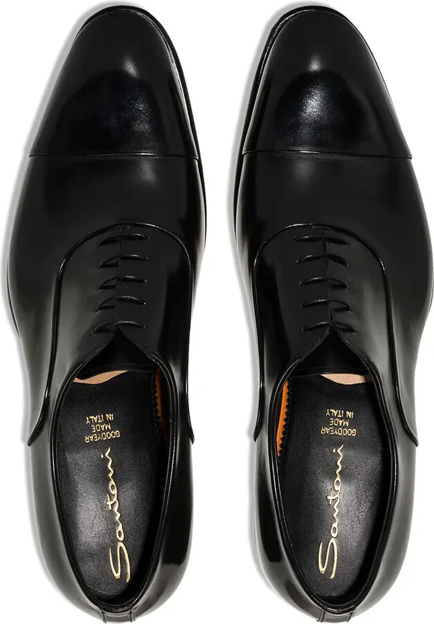 leather Oxford shoes - Image 4