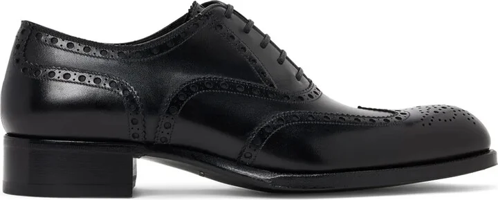 leather Oxford shoes