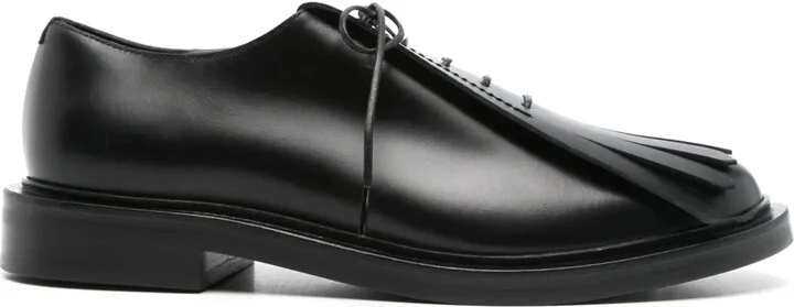 leather Oxford shoes