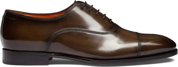 leather Oxford shoes