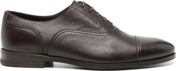 leather Oxford shoes