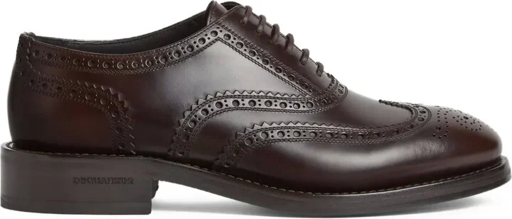 leather Oxford shoes