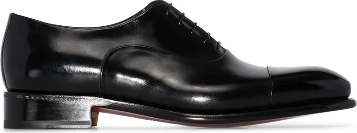 leather Oxford shoes