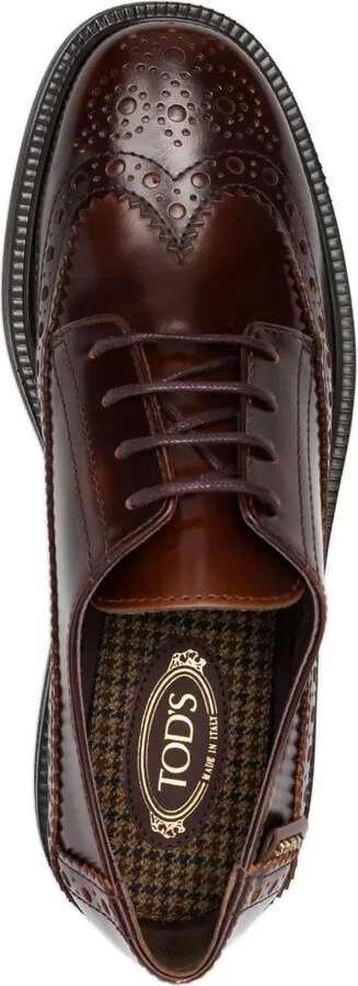 Leather Oxfords - Image 4