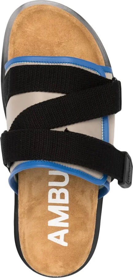 Leather Padded Slides - Image 4