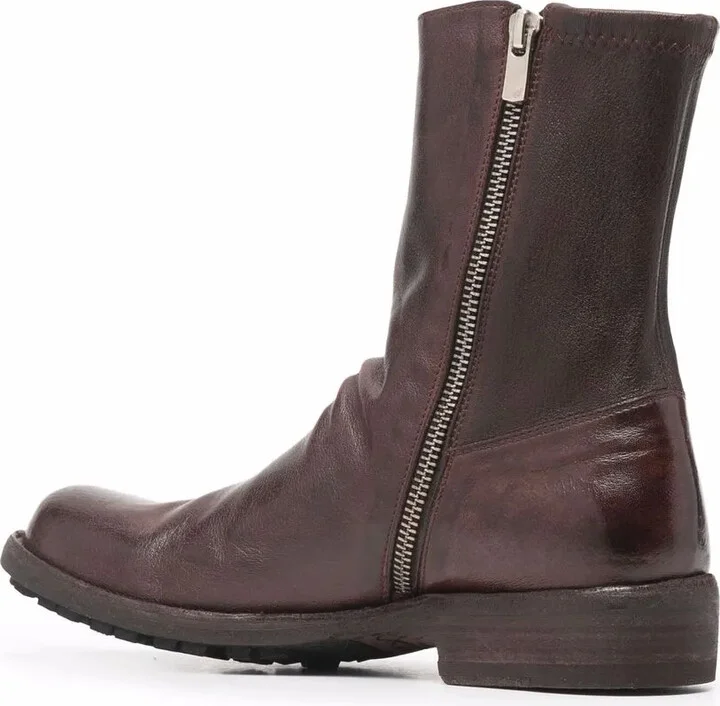 Leather-Panel Boots - Image 3