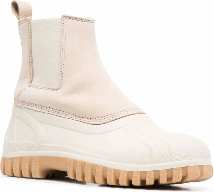 Leather-Panel Chunky Boots - Image 2