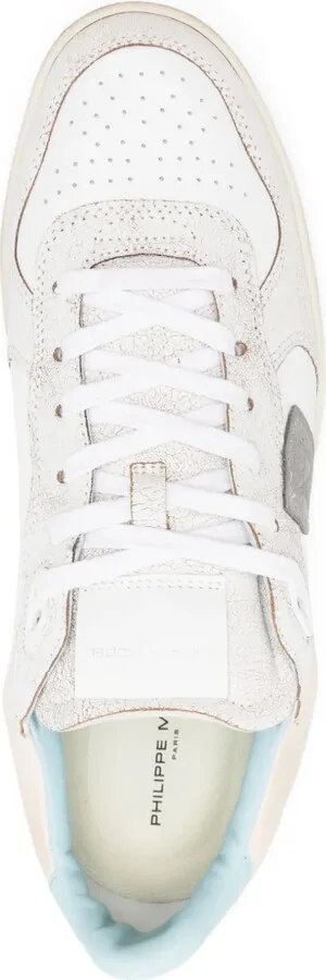 Leather Panel Sneakers - Image 4
