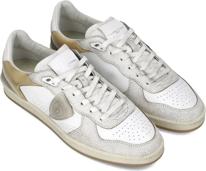 Leather Panel Sneakers - Image 2