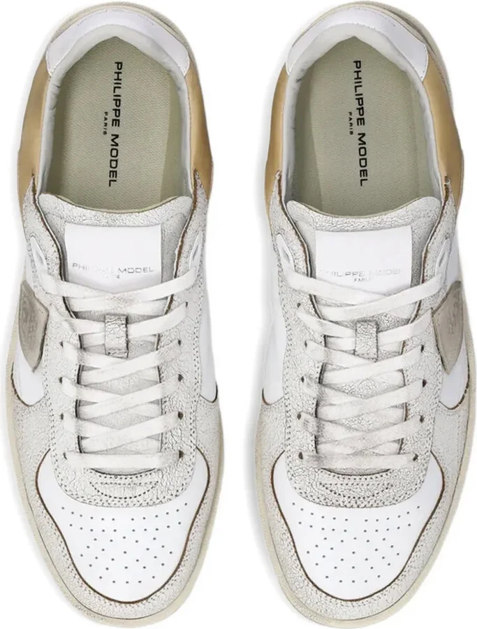 Leather Panel Sneakers - Image 3