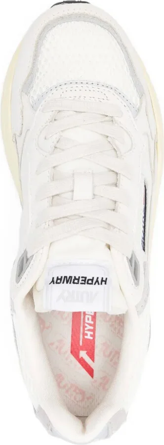 Leather Panel Sneakers - Image 4