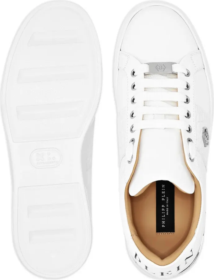 Leather-Panel Sneakers - Image 3