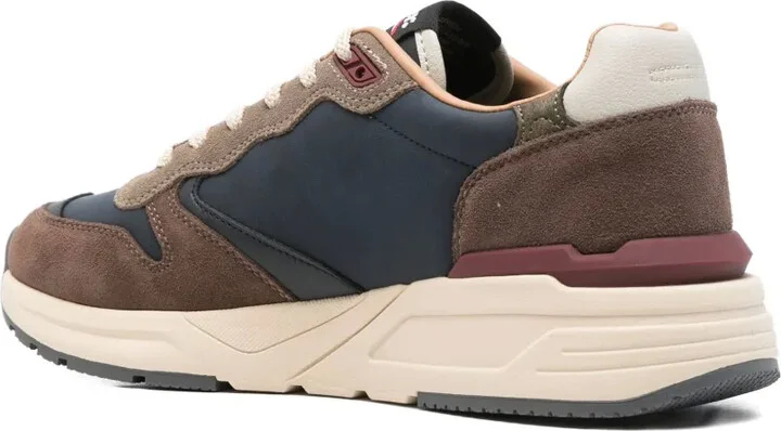 Leather Panel Sneakers - Image 3