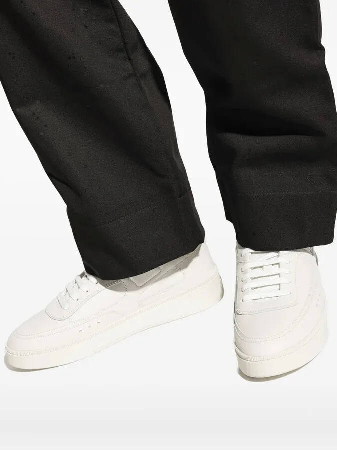 Leather Panel Sneakers - Image 5