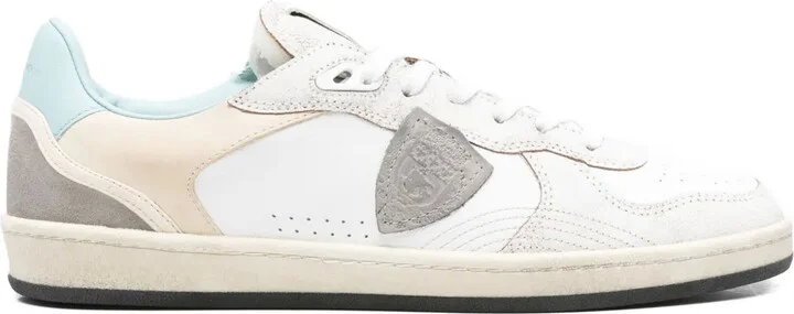 Leather Panel Sneakers